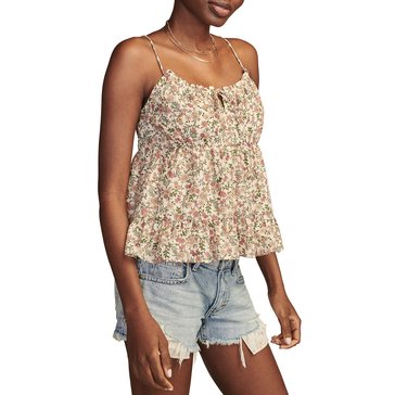 Lucky Brand Women's Tie Front Cami