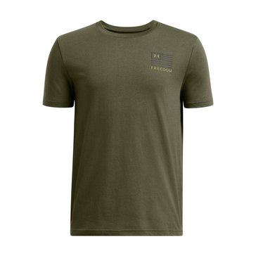 Under Armour Big Boys' Freedom Left Chest Tee