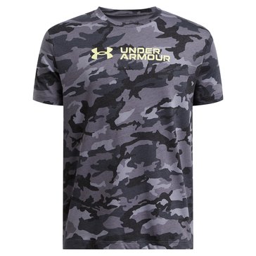 Under Armour Big Boys' Camo Print Shirt