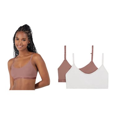 Hanes Women's Originals Supersoft String Bralette 2-Pack
