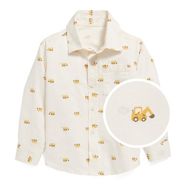 Old Navy Baby Boys' Long Sleeve Oxford Prints Top