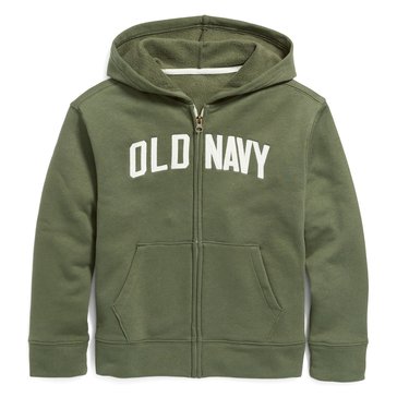 Old Navy Big Boys' Logo Solid Fleece Shirt