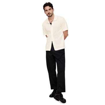 Banana Republic Men's Rib Resort Shirt