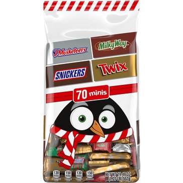 Mars Holiday Mixed Chocolate Miniature Chocolates, 19.49oz