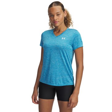 Under Armour Women's Tech Twist V-Neck Short Sleeve Tee 
