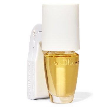 Bath & Body Works White Matte Scent Control Cylinder WallFlower Plug