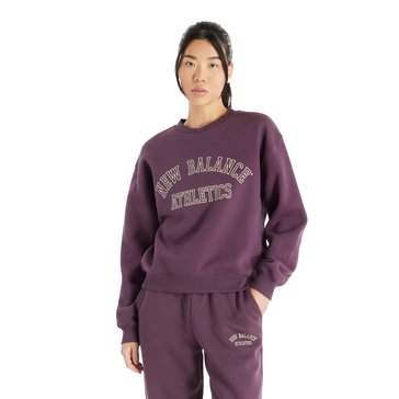 New Balance Women's Graphic Fleece Crew 