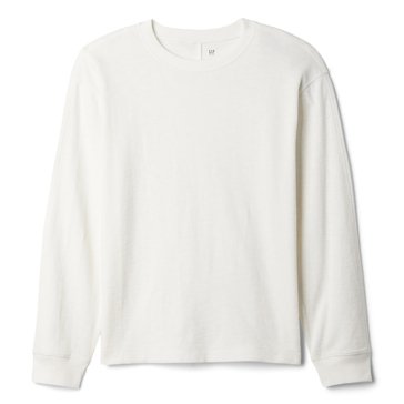 Gap Big Boys Long Sleeve Waffle Shirt