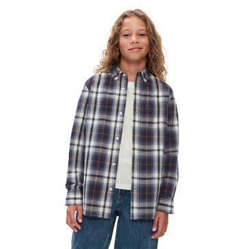 Gap Big Boys Long Sleeve Poplin Shirt