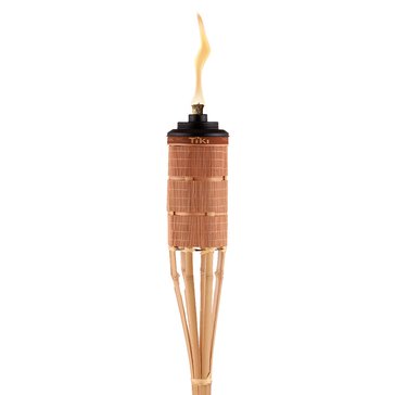 Tiki Brand 60-Inch Weather Resistant Coated Bamboo Tiki Torch
