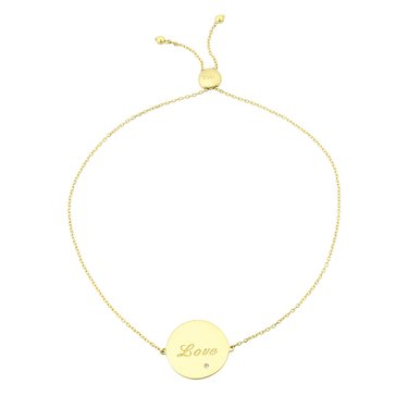 Love Disc Bracelet