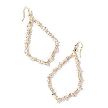 Kendra Scott Sophee Crystal Open Frame Earrings