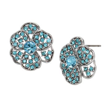 Kurt Geiger Flower Stud Earrings