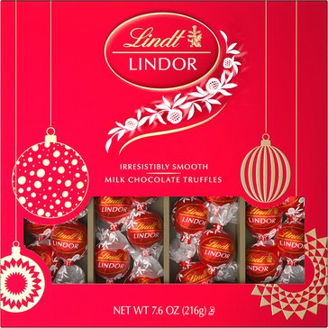Lindt Holiday Modern Milk Chocolate Gift Box, 7.6oz