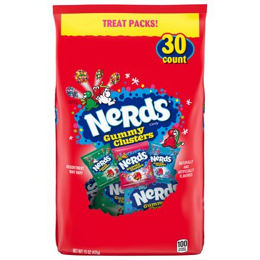 Nerds Holiday Gummy Cluster Treats, 30-Count