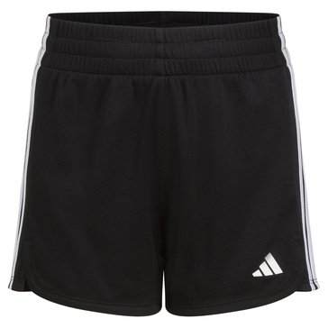 Adidas Big Girls' 3S Pacer Mesh Shorts
