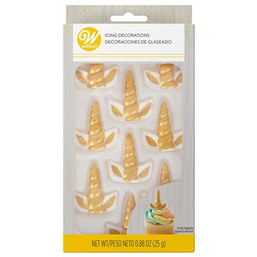Wilton Unicorn Ears Royal Icing Decorations