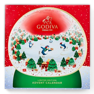 GODIVA Snow Globe Advent Calendar