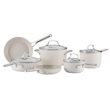 Kitchen Aid Ceramic 10-Piece Cookware Set