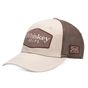 Grunt Style Men's Whiskey Helps Trucker Hat 