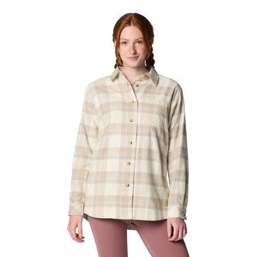 Columbia Women's Plus Holly Hideaway Flannel Shirt