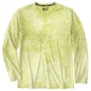 Carhartt Men's Force Sun Defender Lightweight Long-Sleeve Print T-Shirt