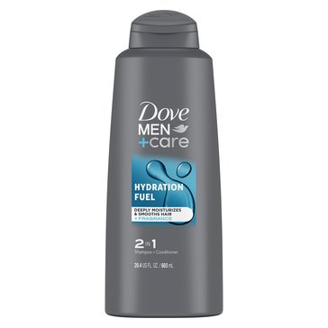 Dove Men Care Hydrating Fuel 2-In-1 Shampoo and Conditioner