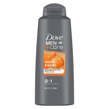 Dove Men Care Thick and Strong 2-In-1 Shampoo and Conditioner