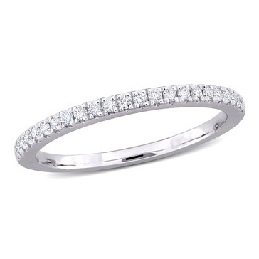 Created Forever 1/5 cttw Lab Grown Diamond Semi-Eternity Anniversary Ring