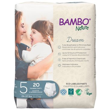 Bambo Nature Training Pants, 20-Count
