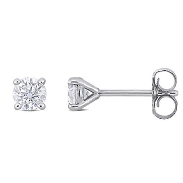 Created Forever 1/2 cttw Lab Grown Diamond Martini Style Stud Earrings