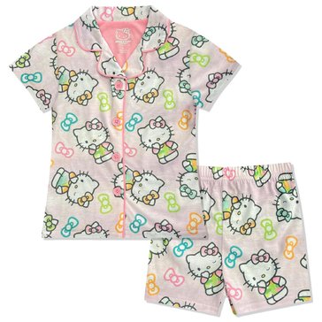 Hello Kitty Big Girls' Coat Sleep Set 2-Piece 