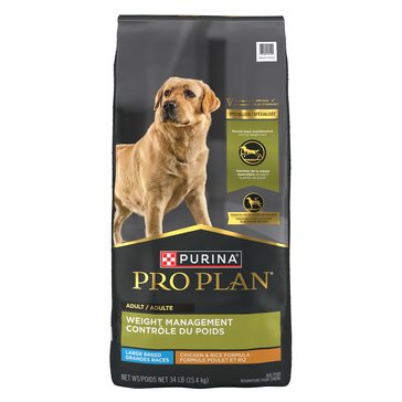 Purina Pro Plan Weight Management Chicken Large Breed Dog Food