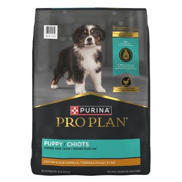 Purina Pro Plan Chicken and Rice Puppy Dog Food