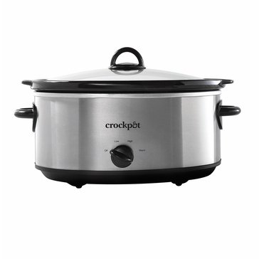 Crock-Pot 7qt Stainless Steel Manual Slow Cooker