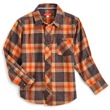 Liberty & Valor Little Boys' Unlined Flannel Shirt