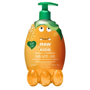 Raw Sugar Kids Mango Butter and Oats 2-In-1 Shampoo and Conditioner