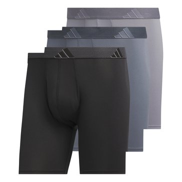 Adidas Men's Microfiber Boxer Brief 3-Pack