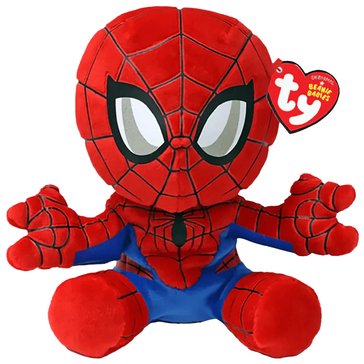 ty Beanie Marvel Super Hero Spider-Man