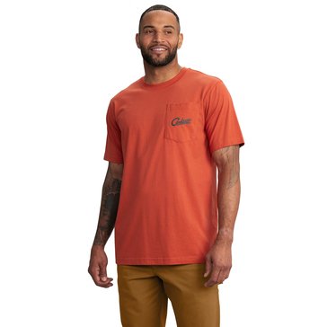 Carhartt Men's Relaxed Fit Lightweight Short-Sleeve Pocket Camp Graphic T-Shirt