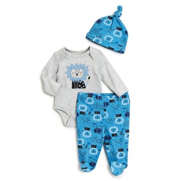 Wanderling Baby Boys' Layette Set 3-Piece