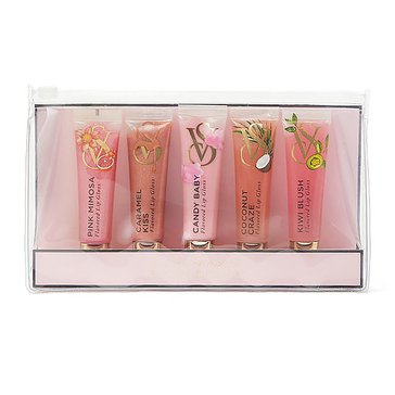 Victoria's Secret Angels Edit Flavored Lip Gloss Tube 5-Piece Coffret