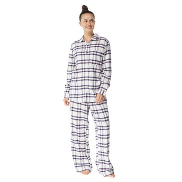 Martha Stewart Women's Notch Collar Cargo Sleep Set