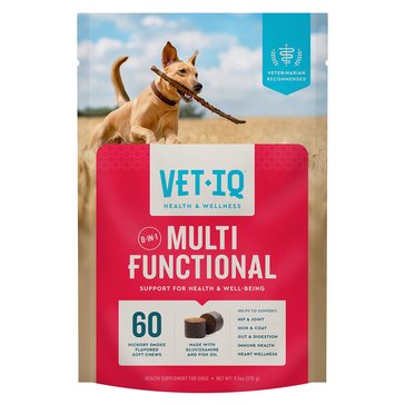 VetIQ Multi Functional 8-In-1 Dog Soft Chews