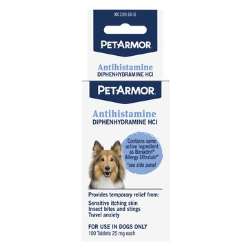 PetArmor Antihistamine Tablets For Dogs