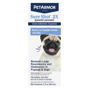 PetArmor Sure Shot Liquid DeWormer For Dogs