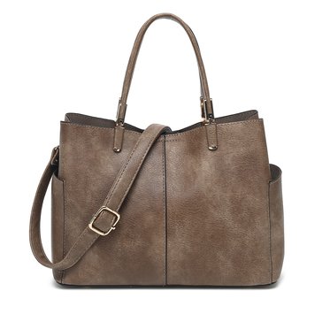 DS Bags Triple Compartment Satchel