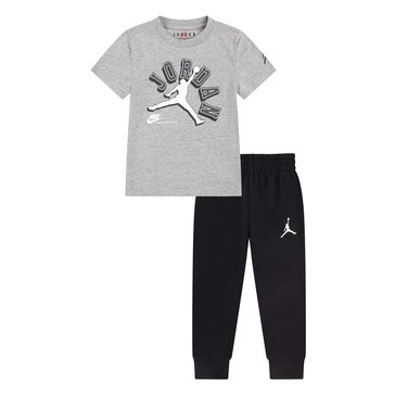 Jordan Toddler Boys' Varsity Jumpman Short Sleeve Tee Sets