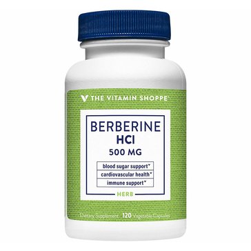 The Vitamin Shoppe Berberine HCL Vegetarian Capsules