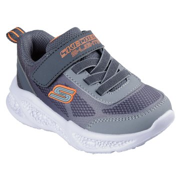 Skechers Toddler Kids' Meteor Lighted Gore Strap Sneaker